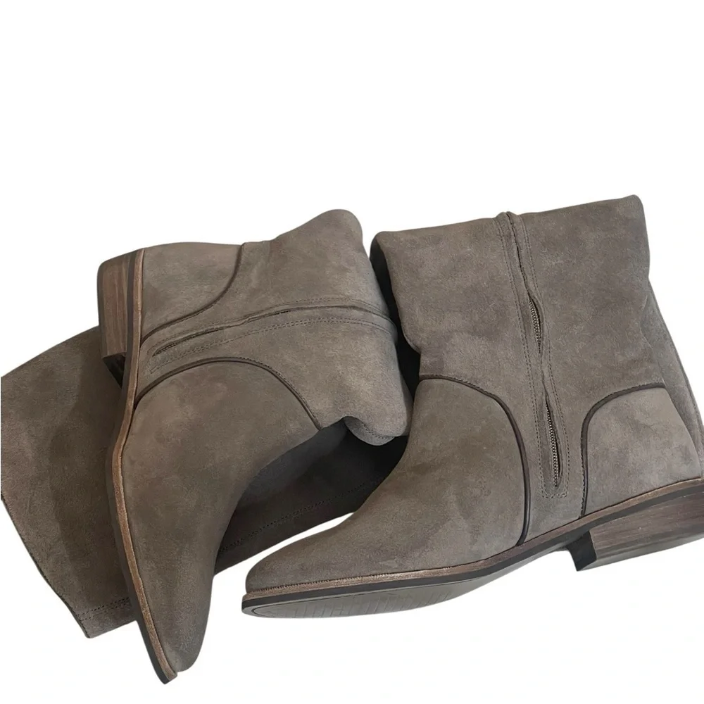 UGG Australia DALEY Gracen Womens tan Suede Comfort Knee High Ride Boots Sz 9.5